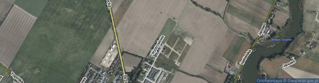 Zdjęcie satelitarne Wystrzałowa ul.